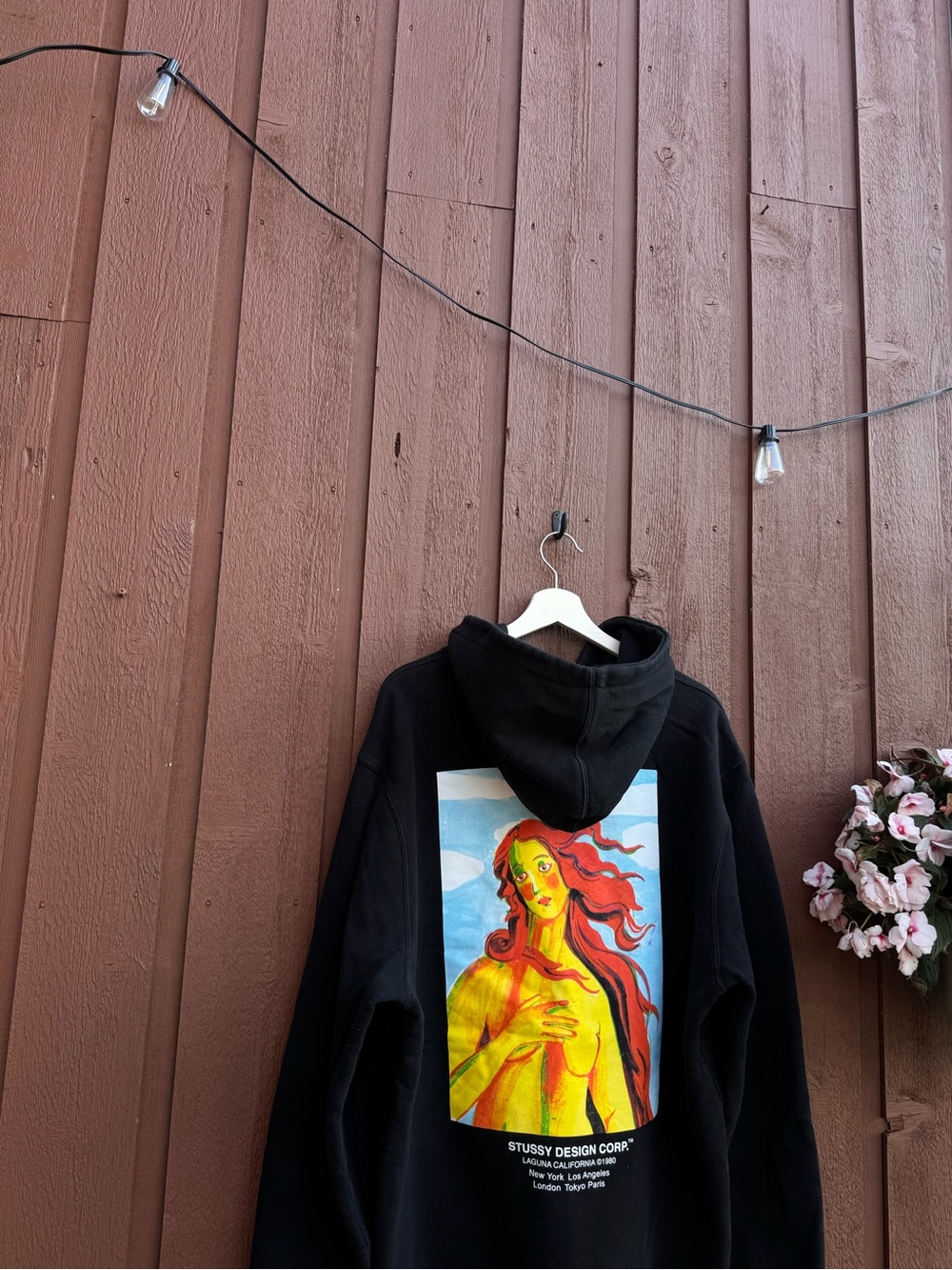 Stussy Venus Graphic Hoodie Black XL Black